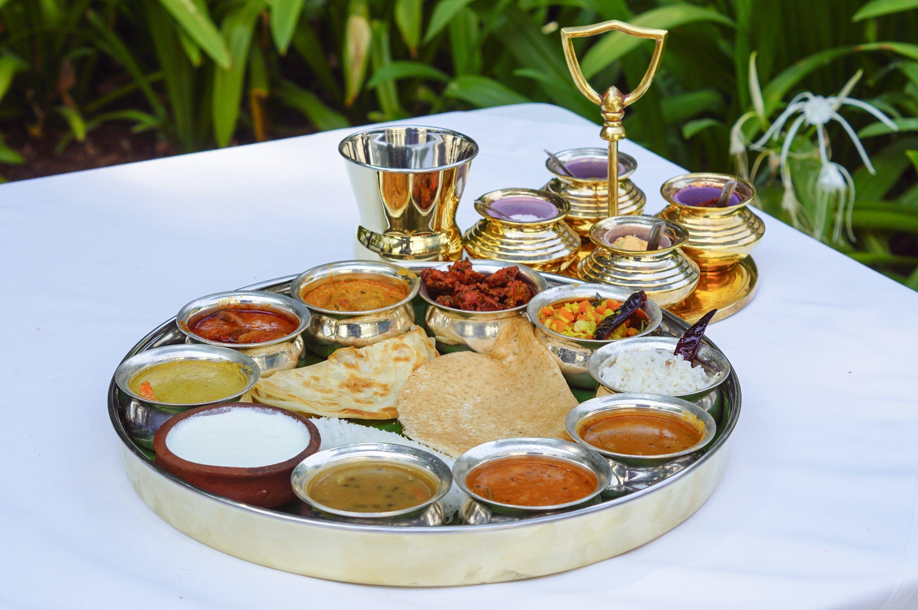 Crowne Plaza Chennai Adyar Park, An Ihg Hotel Buitenkant foto A vegetarian meal